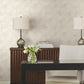 Layered Cream Lily Pads Wallpaper