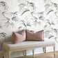 Inky Black Palms Wallpaper