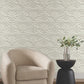 Sculpted Taupe Fans Wallpaper