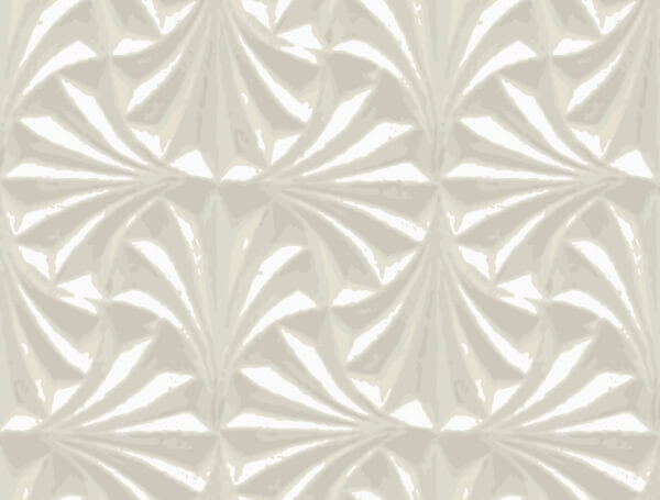 Sculpted Ivory Fans Wallpaper
