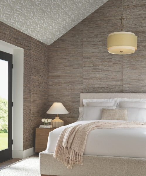 Sculpted Ivory Fans Wallpaper
