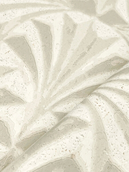 Sculpted Ivory Fans Wallpaper