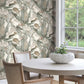 Tropical White Cabana Wallpaper