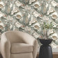 Tropical White Cabana Wallpaper