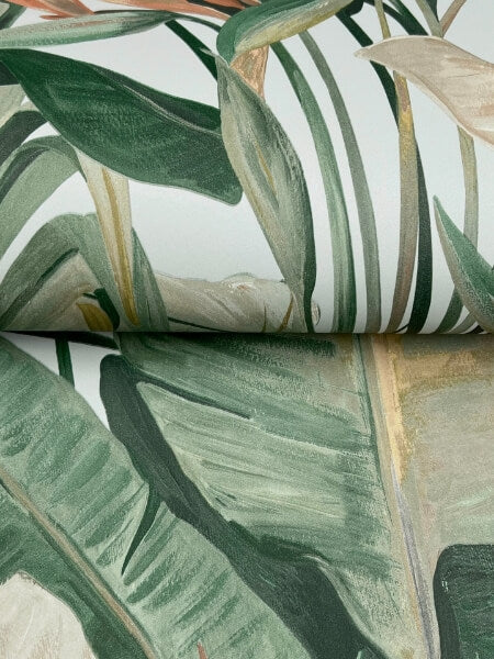 Tropical Spa Cabana Wallpaper