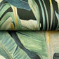 Tropical Green Cabana Wallpaper