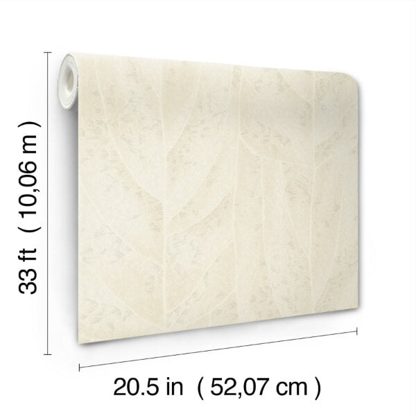 Dicot Pearl Leaf Wallpaper