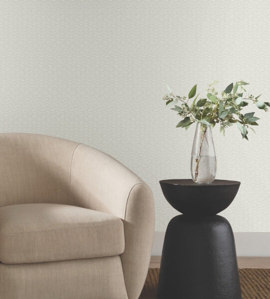 Elevated Grey Waves Wallpaper