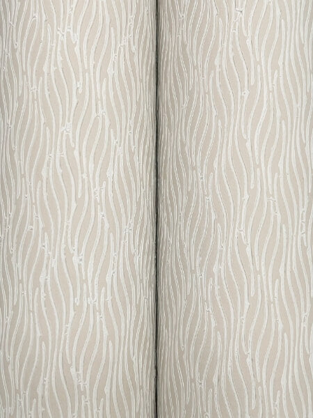Elevated Taupe Waves Wallpaper