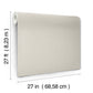 Elevated Taupe Waves Wallpaper