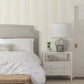 Particle Beige Stripe Wallpaper