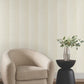 Particle Beige Stripe Wallpaper