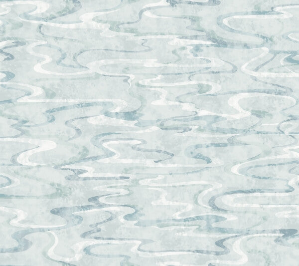 Dreamland Blue Wallpaper