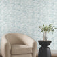Dreamland Blue Wallpaper