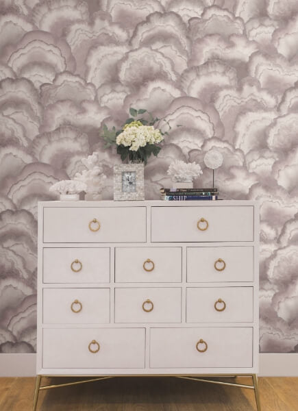Abalone Lavender Fans Wallpaper