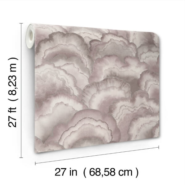 Abalone Lavender Fans Wallpaper