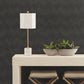 Fine Line Black Geometric Wallpaper