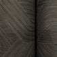 Fine Line Black Geometric Wallpaper