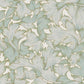Acanthus Toss Beige & Seafoam Wallpaper