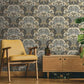 Yarrow Nouveau Wallpaper