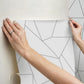Nazca White & Silver Wallpaper