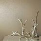 Interactive Taupe & Gold Wallpaper