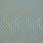Ebb & Flow Blue & Gold Wallpaper