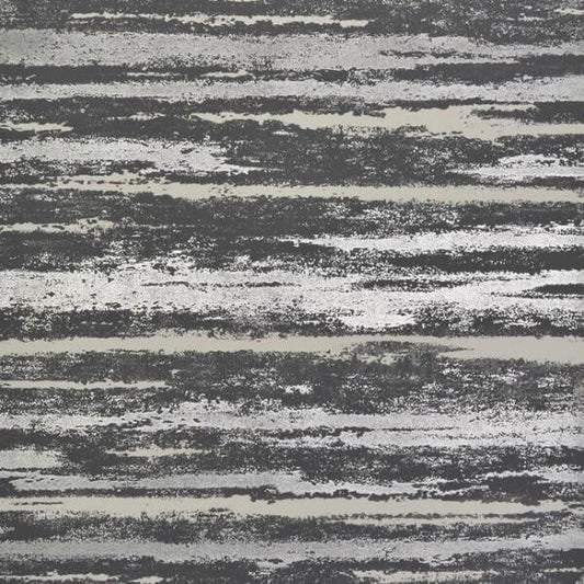 Atmosphere Black & Silver Wallpaper