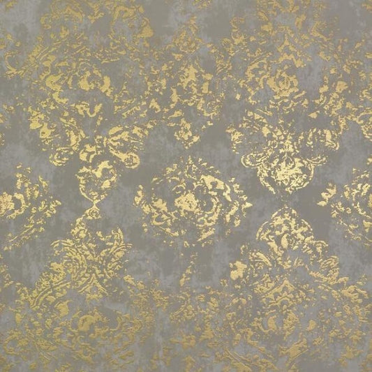 Stargazer Khaki & Gold Wallpaper
