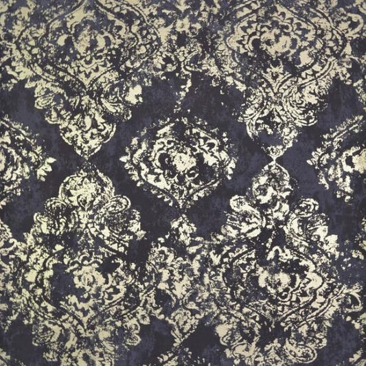 Stargazer Plum & Gold Wallpaper