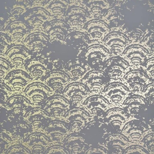 Eclipse Grey & Gold Wallpaper