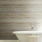 Raw Jute Grasscloth Metallic Wallpaper