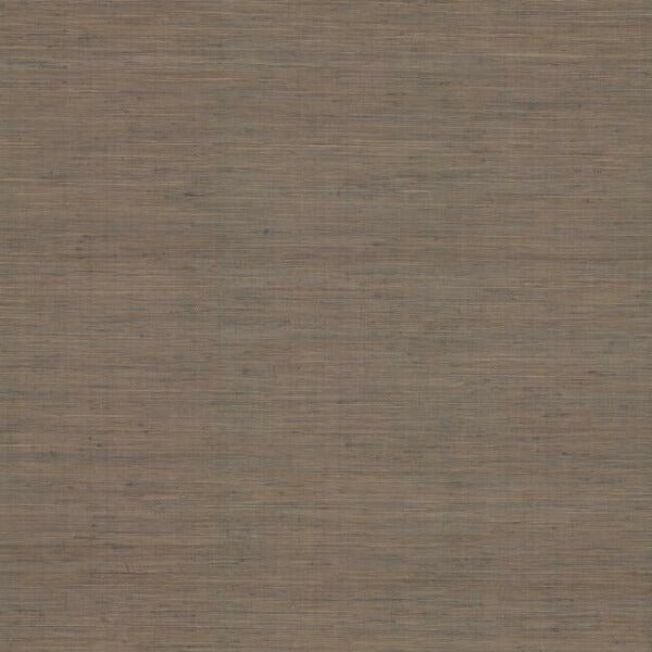 Threaded Jute Brown Wallpaper