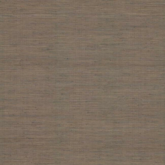 Threaded Jute Brown Wallpaper