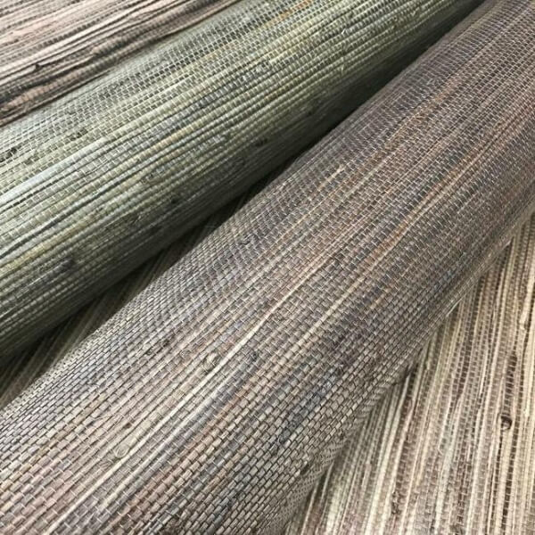 Threaded Jute Beige Wallpaper