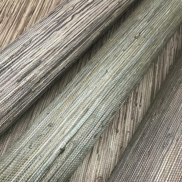 Threaded Jute Beige Wallpaper