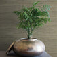 Threaded Jute Green Wallpaper