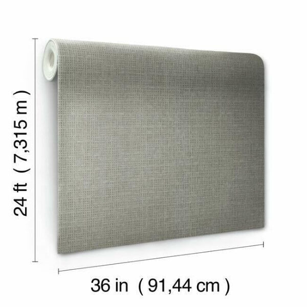 Tatami Weave Green Wallpaper