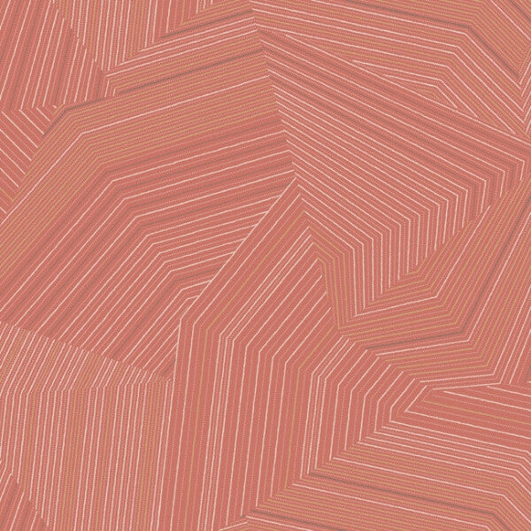Dotted Maze Desert Red Wallpaper