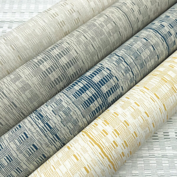 Tapestry Stitch Linen Wallpaper