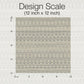 Tapestry Stitch Linen Wallpaper