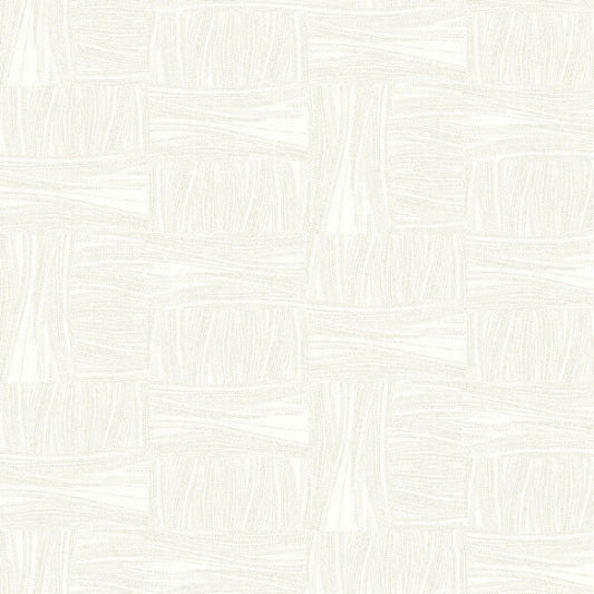 Wicker Dot Ivory Wallpaper