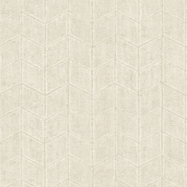 Flatiron Geometric Oyster Wallpaper