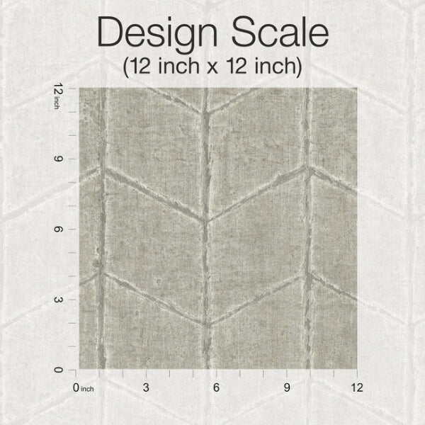 Flatiron Geometric Cement Wallpaper