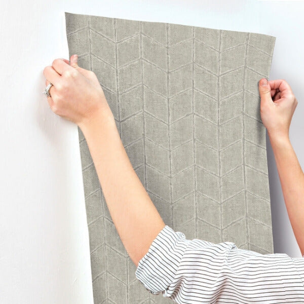 Flatiron Geometric Cement Wallpaper