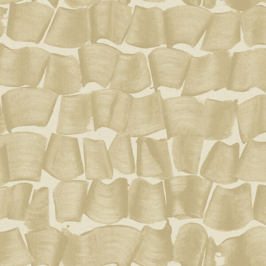 Brushed Ink Gold Wallpaper