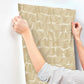 Brushed Ink Gold Wallpaper