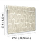 Brushed Ink Taupe Wallpaper
