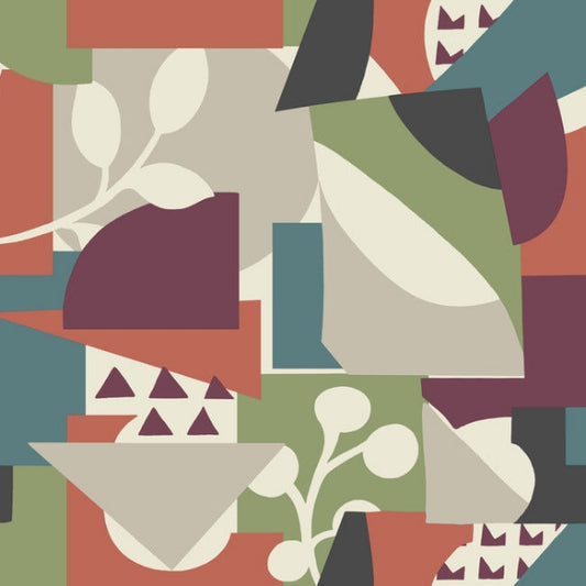Cut Outs Forest Wallpaper