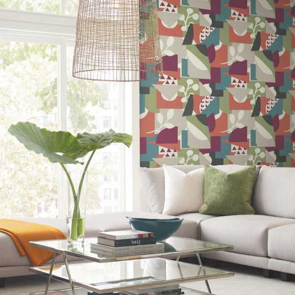 Cut Outs Forest Wallpaper